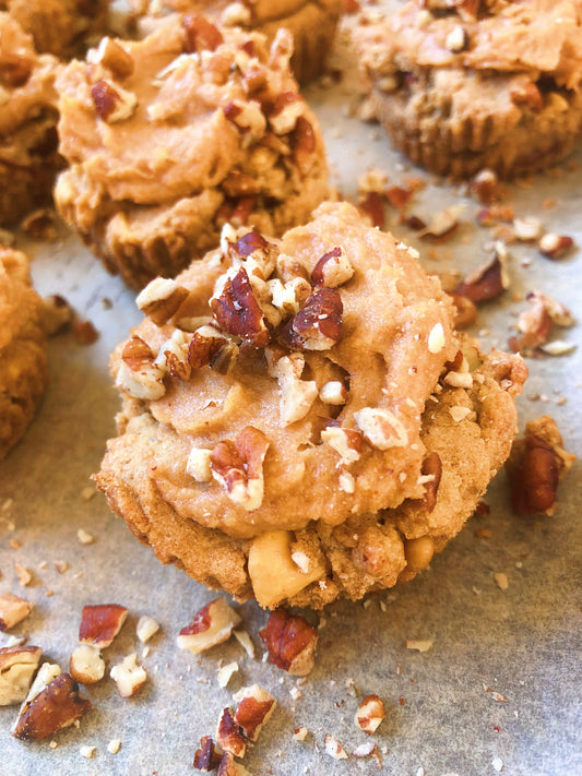 Brown Butter Date Pecan Cookie Cups