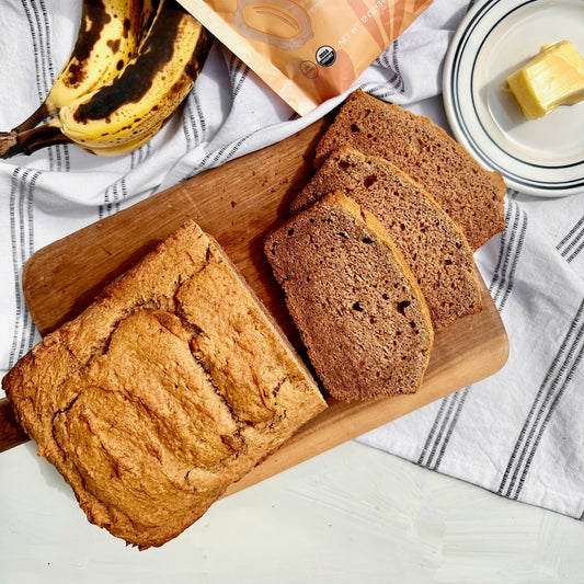 The Just Date Banana Bread; Gluten-free, Refined Sugar-Free, Dairy-free