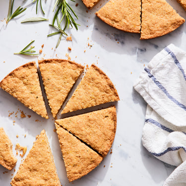 Rosemary Lemon Shortbread