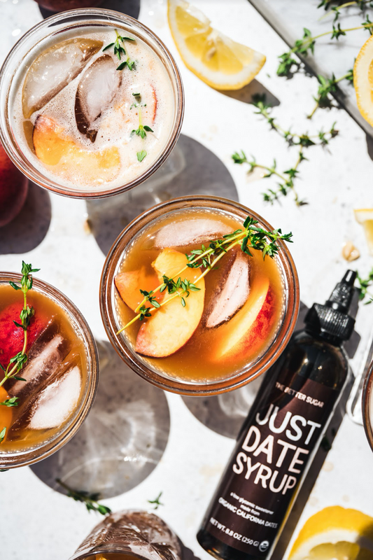 Whiskey Peach Lemonade