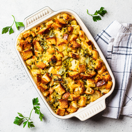 Cornbread Stuffing // Refined Sugar Free, Gluten Free