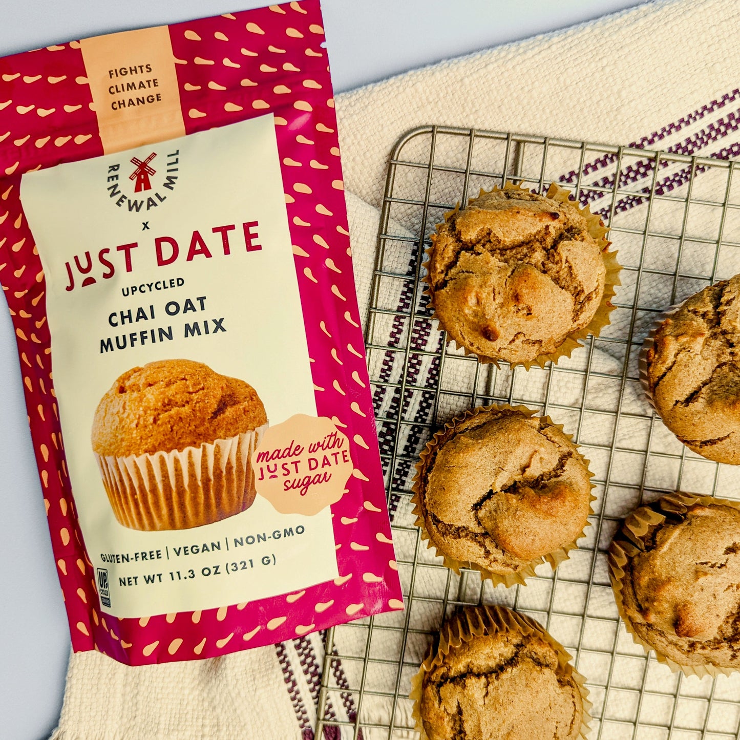 Chai Oat Muffin Mix - 2 Pack