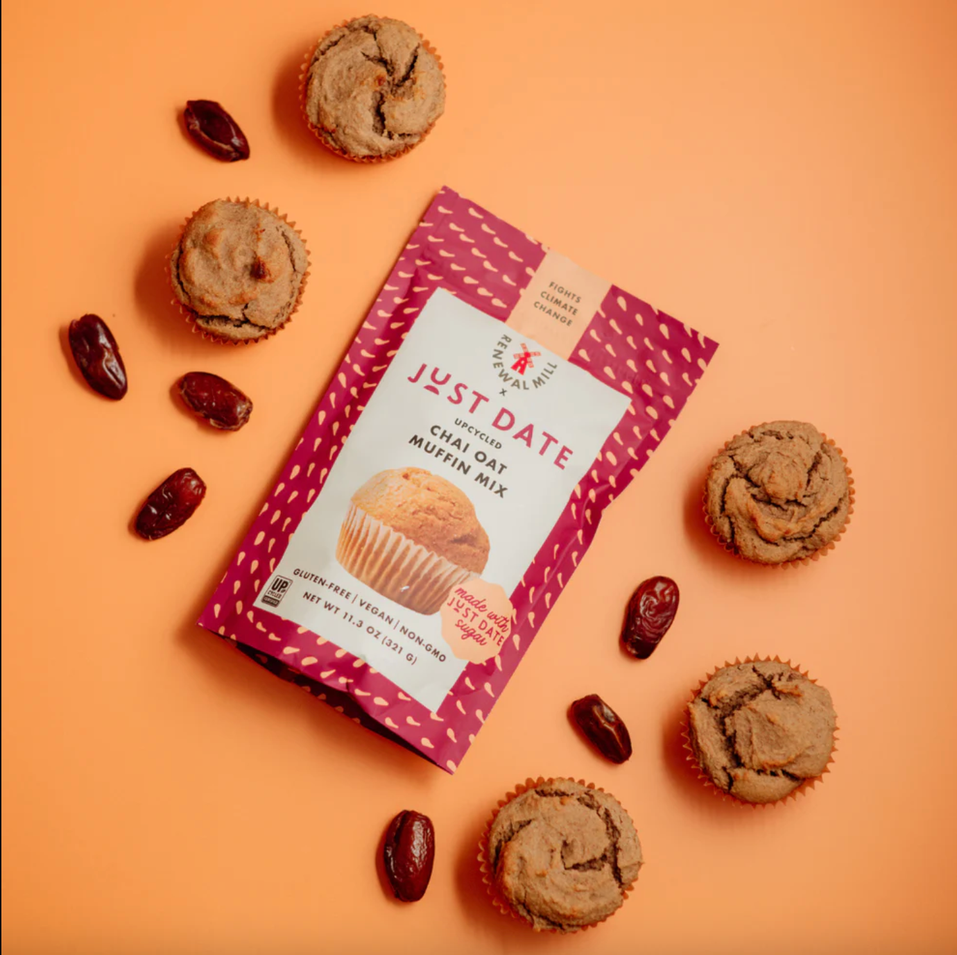 Chai Oat Muffin Mix - 2 Pack