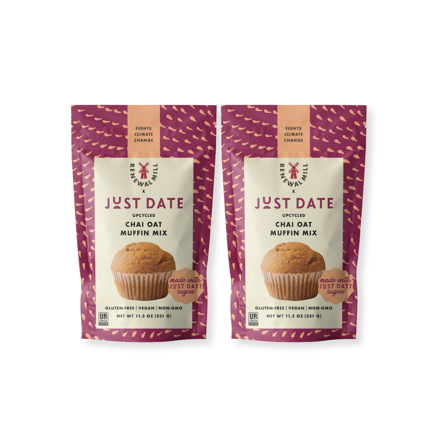 Chai Oat Muffin Mix - 2 Pack