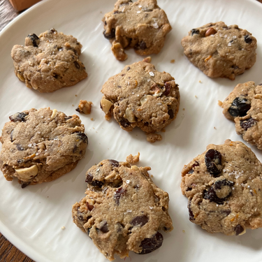 Zesty Cranberry Hazelnut Cookies