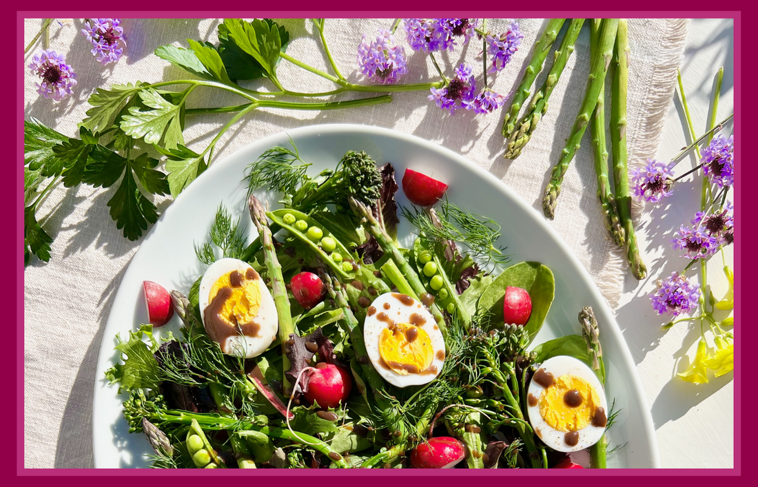 What's in Season: Spring - Nutritious and Delicious Salad Ideas with Fresh Spring Produce