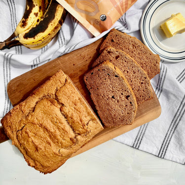 The Just Date Banana Bread; Gluten-free, Refined Sugar-Free, Dairy-free