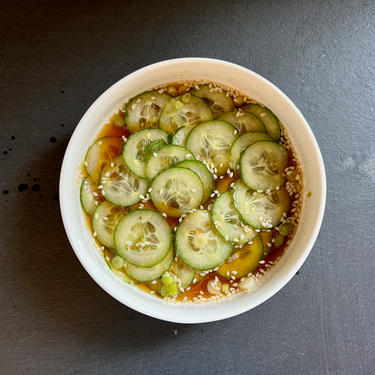 Japanese-Inspired Quick Pickled Cucumber