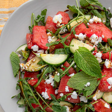 Watermelon Salad with Mint & Feta