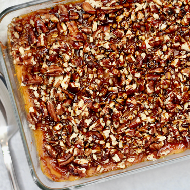 Healthy Sweet Potato Casserole