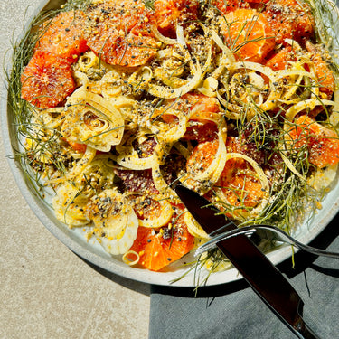 Orange and Fennel Salad with Dukkah