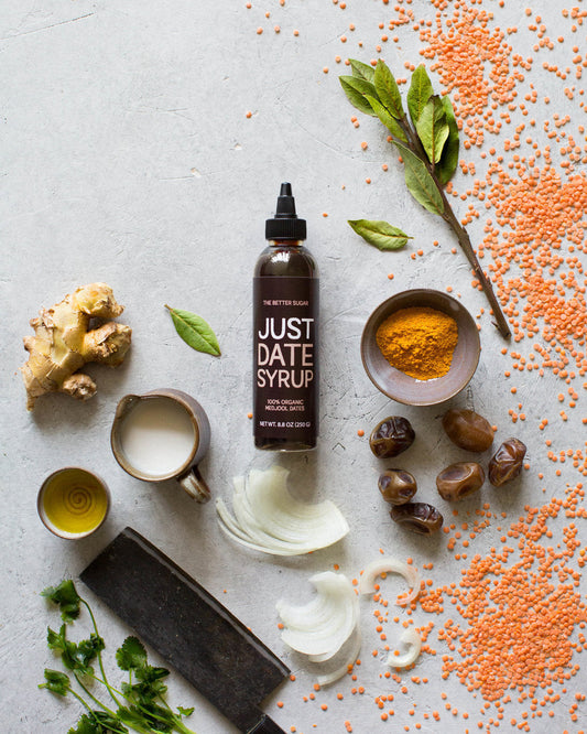 Ginger Lentil Soup with Coconut Milk