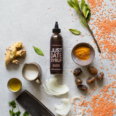 Ginger Lentil Soup with Coconut Milk