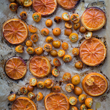 Sweet Roasted Kumquats