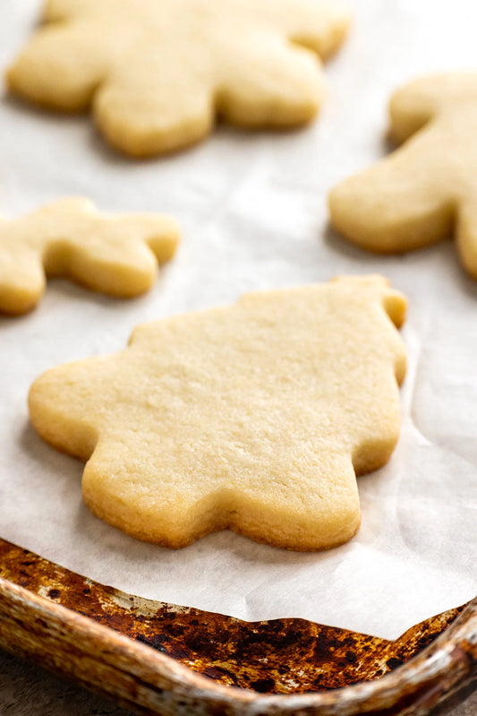 Most Perfect Christmas Low-Sugar Sugar Cookies