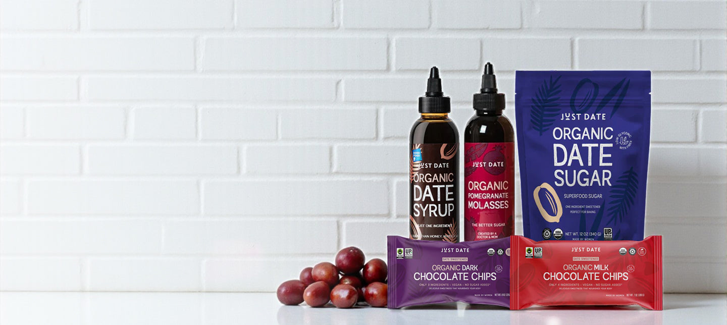 The Full Pantry (2x Dark | 2x Milk | 2x Dark Mini | 2x Date Sugar | 2x Date Syrup | 1x Pomegranate)