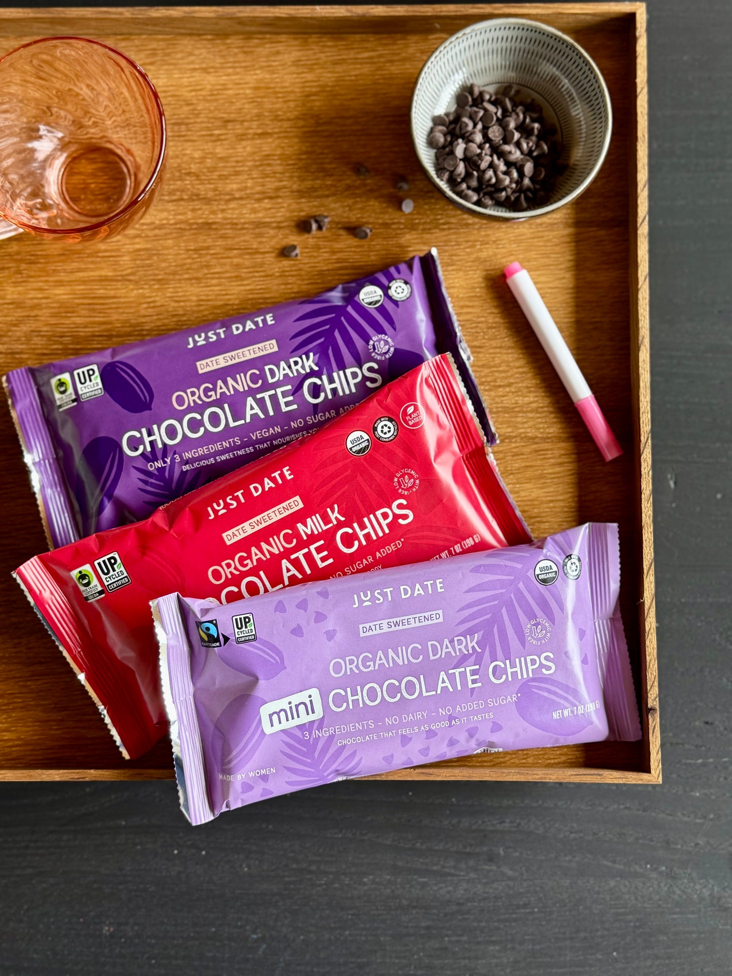 Organic Mini Dark Chocolate Chips (NEW)